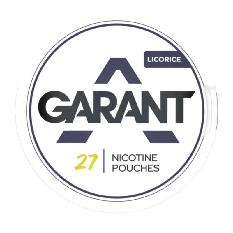 Garant Nicotine Pouches · 27 pouches LICORICE