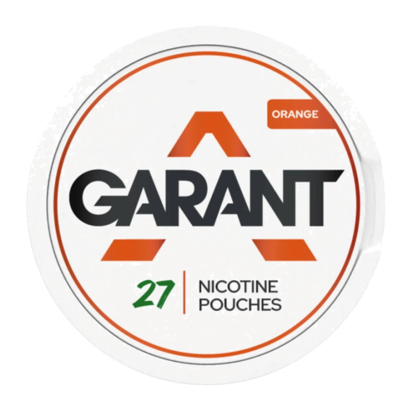 Garant Nicotine Pouches · 27 pouches ORANGE