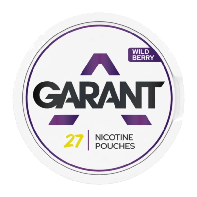 Garant Nicotine Pouches · 27 pouches WILD BERRY