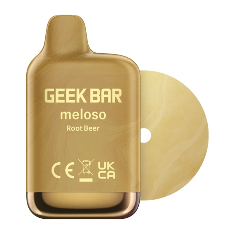 Geek Bar Meloso MINI 1500 Disposable Vape 5% 5ml ROOT BEER