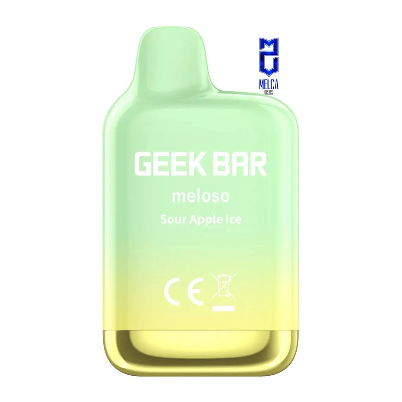 Geek Bar Meloso MINI 1500 Disposable Vape 5% 5ml SOUR APPLE ICE