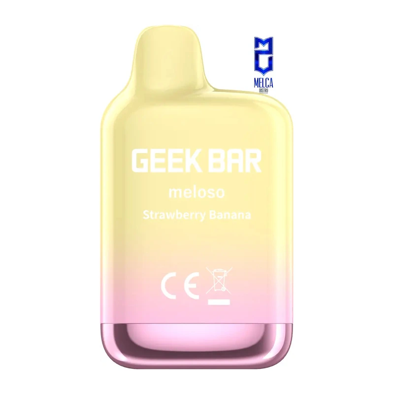 Geek Bar Meloso MINI 1500 Disposable Vape 5% 5ml STRAWBERRY BANANA