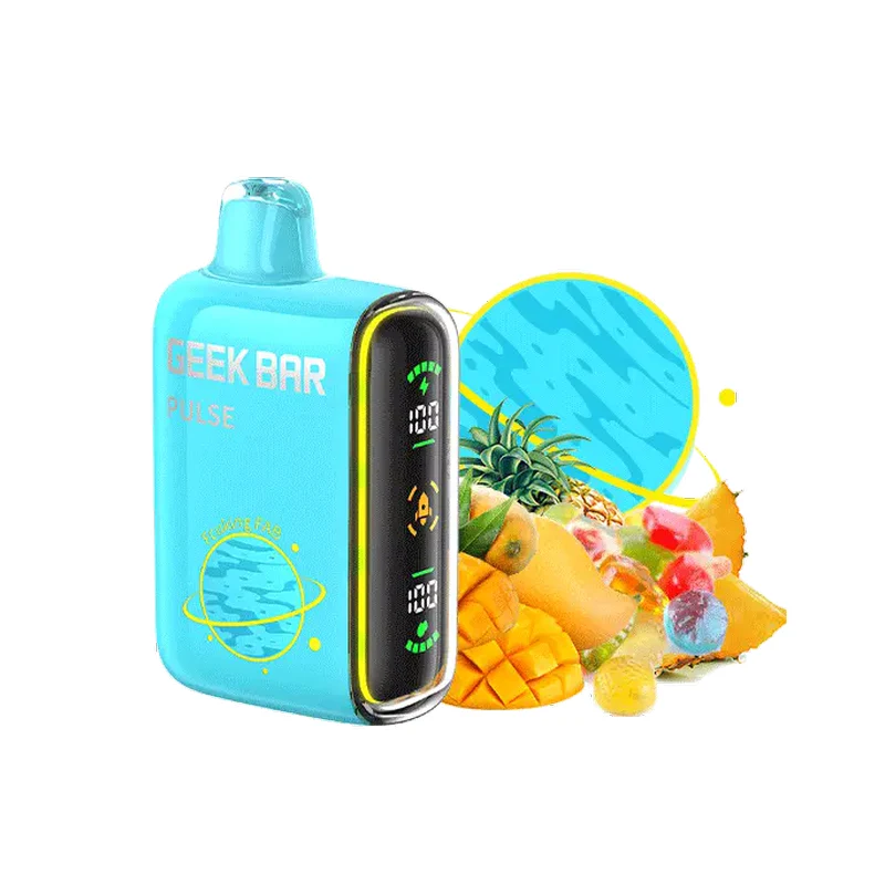 Geek Bar PULSE 15K 5% 16ml FCUKING FAB (TROPICAL FRUITS+CANDY)