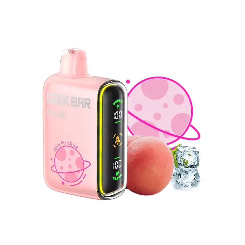 Geek Bar PULSE 15K 5% 16ml JUICY PEACH ICE