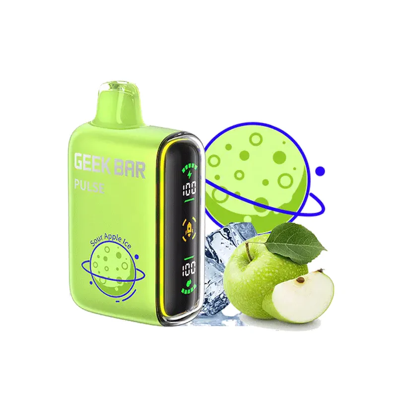 Geek Bar PULSE 15K 5% 16ml SOUR APPLE ICE