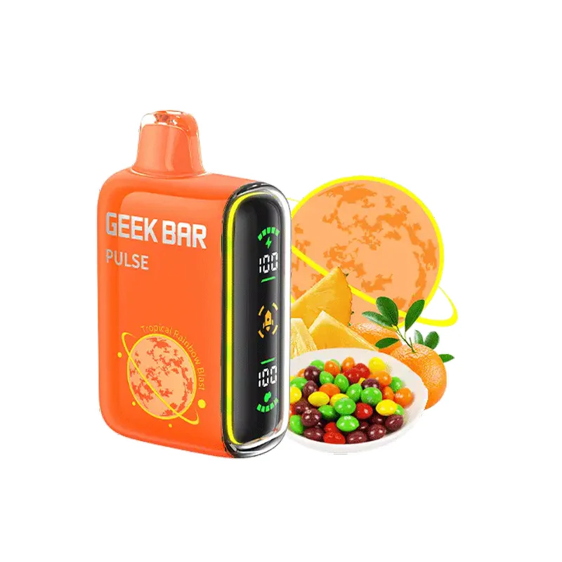 Geek Bar PULSE 15K 5% 16ml TROPICAL RAINBOW BLAST