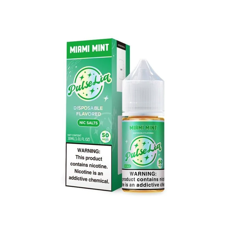 Geek Bar Pulse Liq Salt E-Liquid 30ml MIAMI MINT