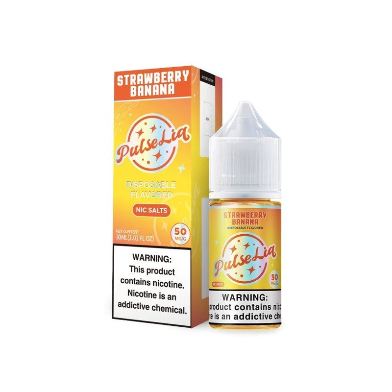 Geek Bar Pulse Liq Salt E-Liquid 30ml STRAWBERRY BANANA