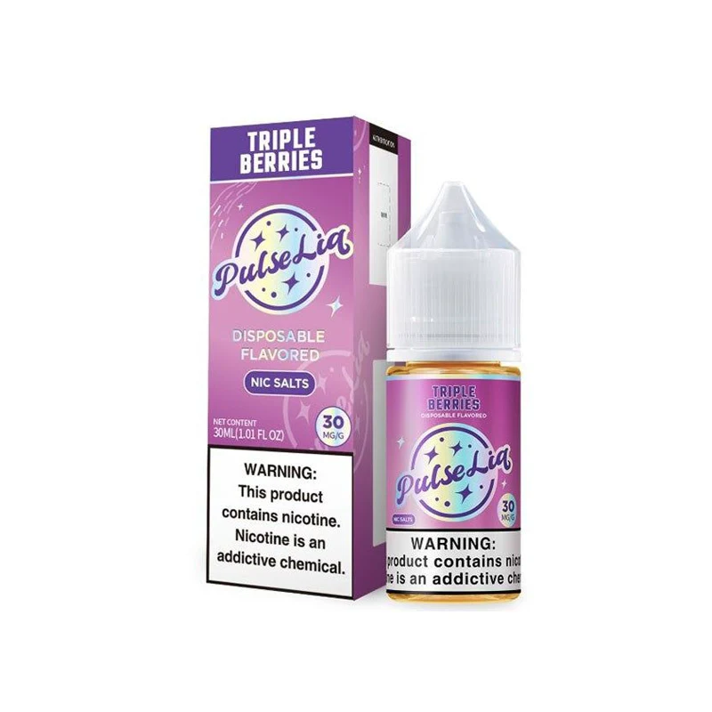 Geek Bar Pulse Liq Salt E-Liquid 30ml TRIPLE BERRIES