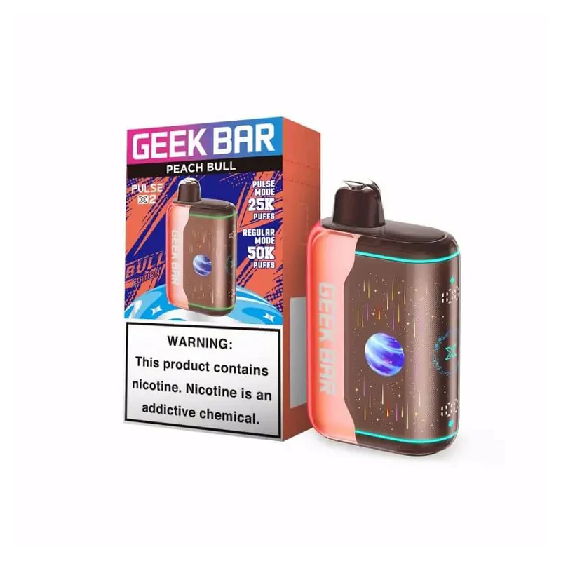 Geek Bar PULSE X 2 50K 5% PEACH BULL