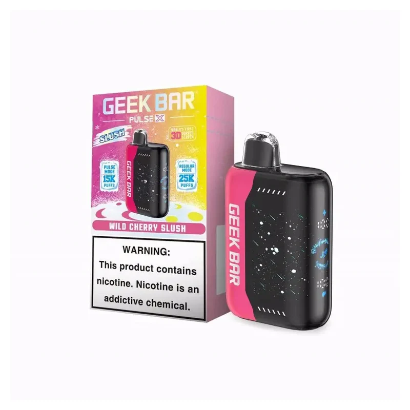 Geek Bar PULSE X 25K 5% 18ml WILD CHERRY SLUSH❄SLUSH EDITION❄