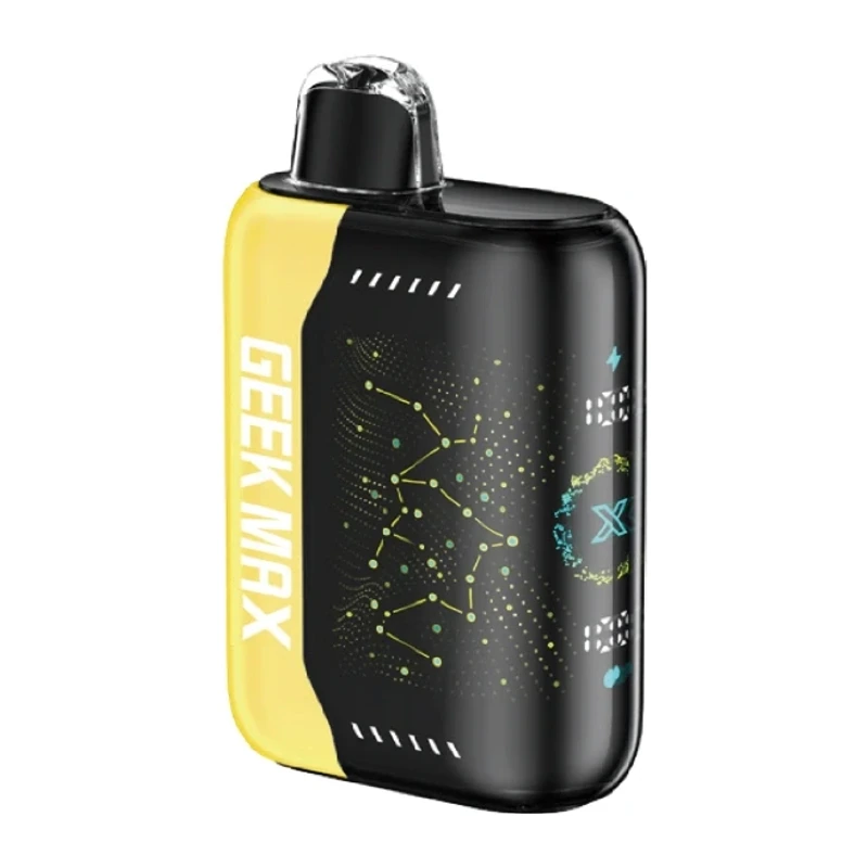 Geek Max 30000 Puffs Disposable Vape 5% 18ml BANANA TAFFY FREEZE