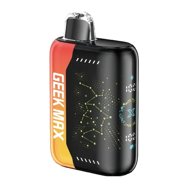 Geek Max 30000 Puffs Disposable Vape 5% 18ml SOUR STRAWS