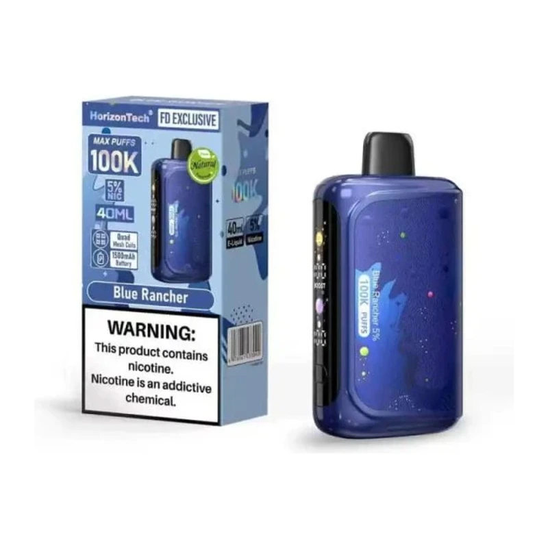 HorizonTech 100K Disposable Vape 5% 40ml BLUE RANCHER