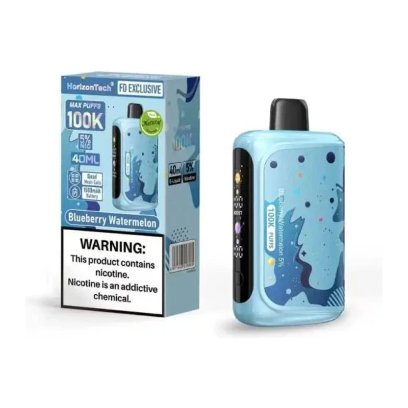HorizonTech 100K Disposable Vape 5% 40ml BLUEBERRY WATERMELON