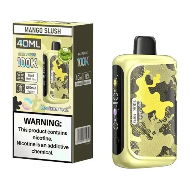 HorizonTech 100K Disposable Vape 5% 40ml MANGO SLUSH