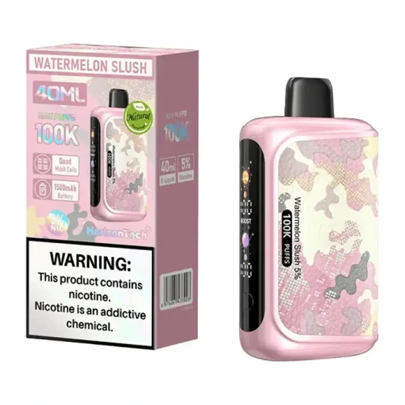 HorizonTech 100K Disposable Vape 5% 40ml WATERMELON SLUSH