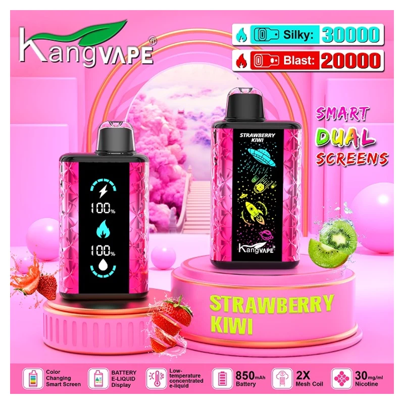 Kangvape 30K 3% 25ml Rechargeable Disposable Vape STRAWBERRY KIWI
