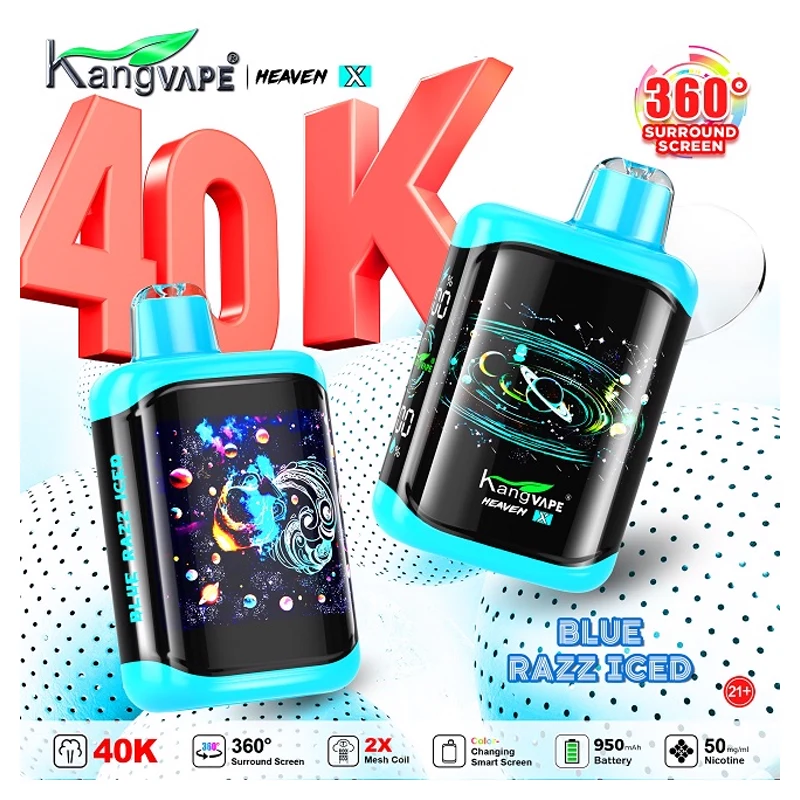 Kangvape Heaven X 40K 5% 20ml BLUE RAZZ ICED