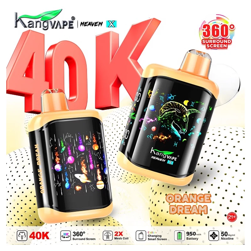 Kangvape Heaven X 40K 5% 20ml ORANGE DREAM
