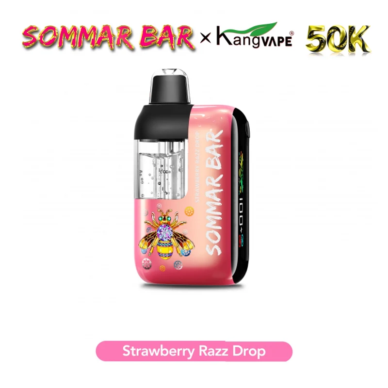 Kangvape Sommar Bar 50K 5% 25ml STRAWBERRY RAZZ DROP
