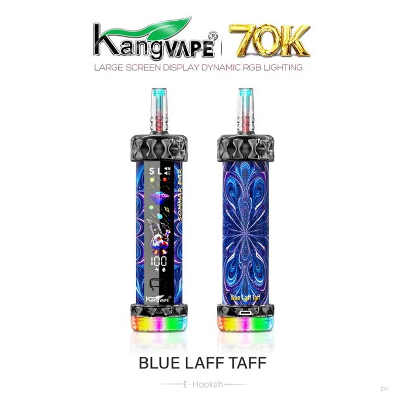 Kangvape Sommar Bar 70K E-Hookah 0.5% 20ml BLUE LAFF TAFF