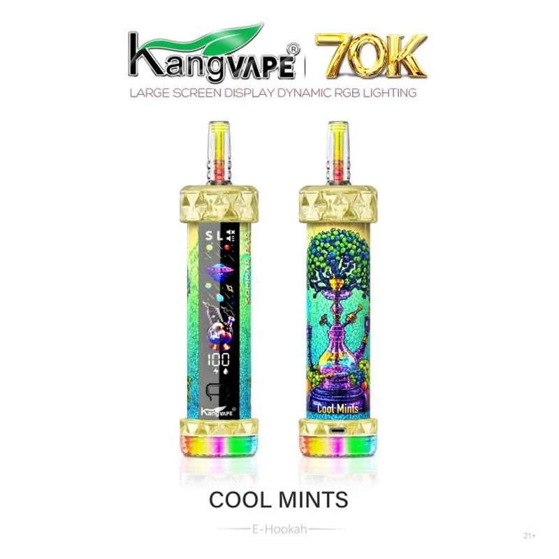Kangvape Sommar Bar 70K E-Hookah 0.5% 20ml COOL MINTS