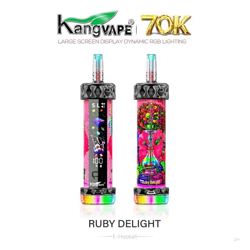 Kangvape Sommar Bar 70K E-Hookah 0.5% 20ml RUBY DELIGHT