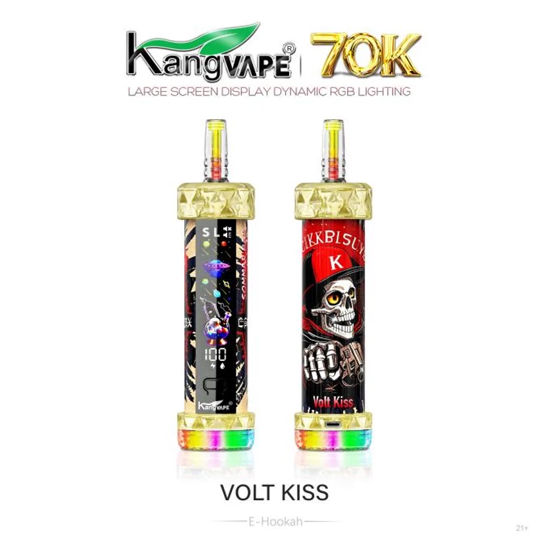 Kangvape Sommar Bar 70K E-Hookah 0.5% 20ml VOLT KISS