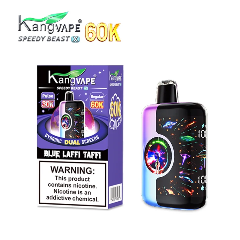 Kangvape Speedy Beast X 60K 3% 20ml BLUE LAFFI TAFFI