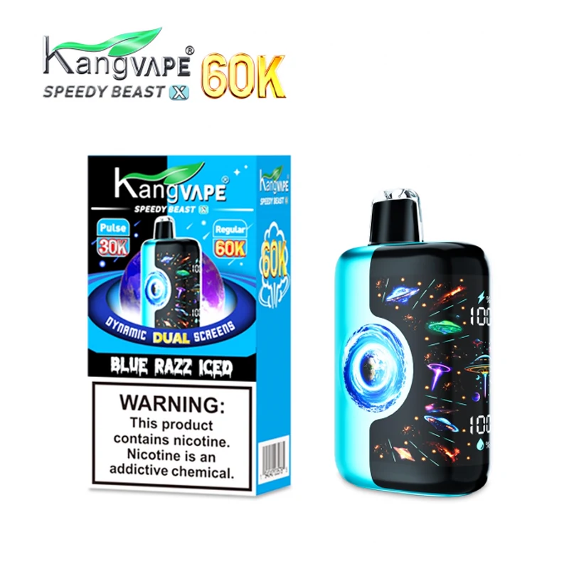 Kangvape Speedy Beast X 60K 3% 20ml BLUE RAZZ ICED