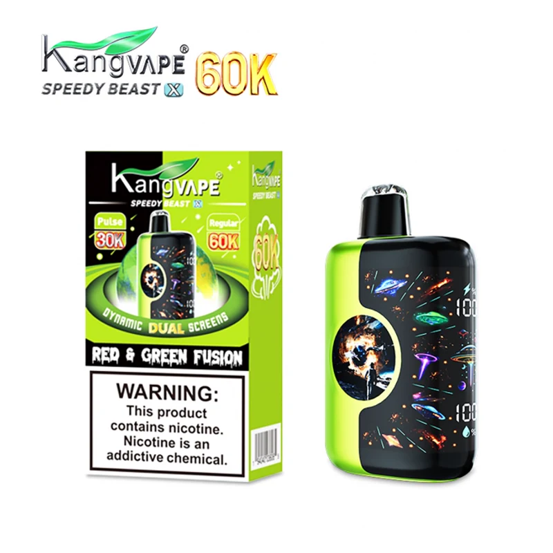Kangvape Speedy Beast X 60K 3% 20ml RED & GREEN FUSION