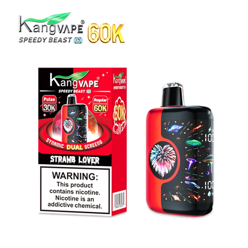 Kangvape Speedy Beast X 60K 3% 20ml STRAWB LOVER
