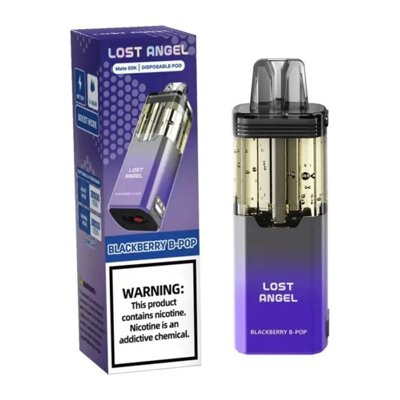 Lost Angel MATE 50K Replacement Pod 5% 20ml BLACKBERRY B-POP