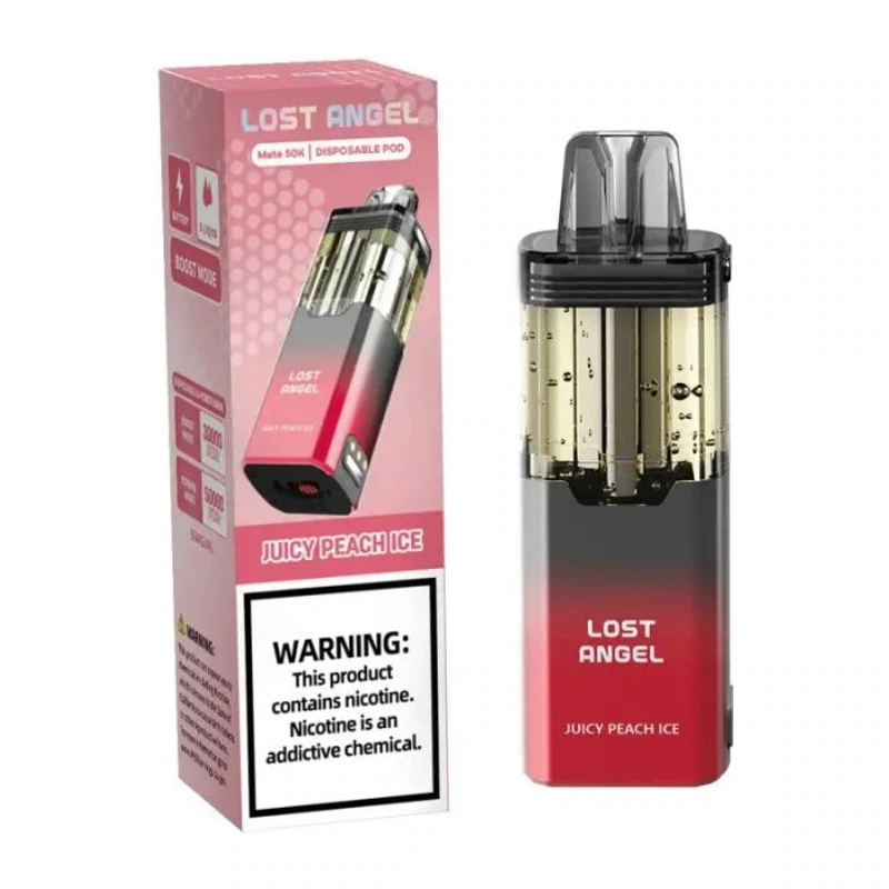 Lost Angel MATE 50K Replacement Pod 5% 20ml JUICY PEACH ICE