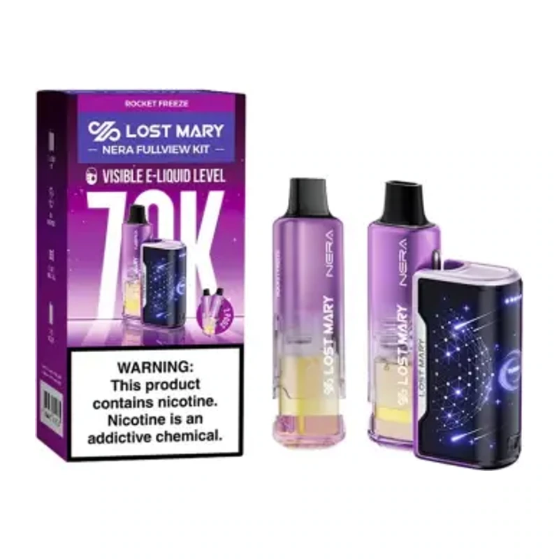 Lost Mary NERA Fullview 70K Kit 5% 24ml ROCKET FREEZE
