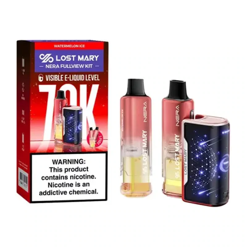 Lost Mary NERA Fullview 70K Kit 5% 24ml WATERMELON ICE