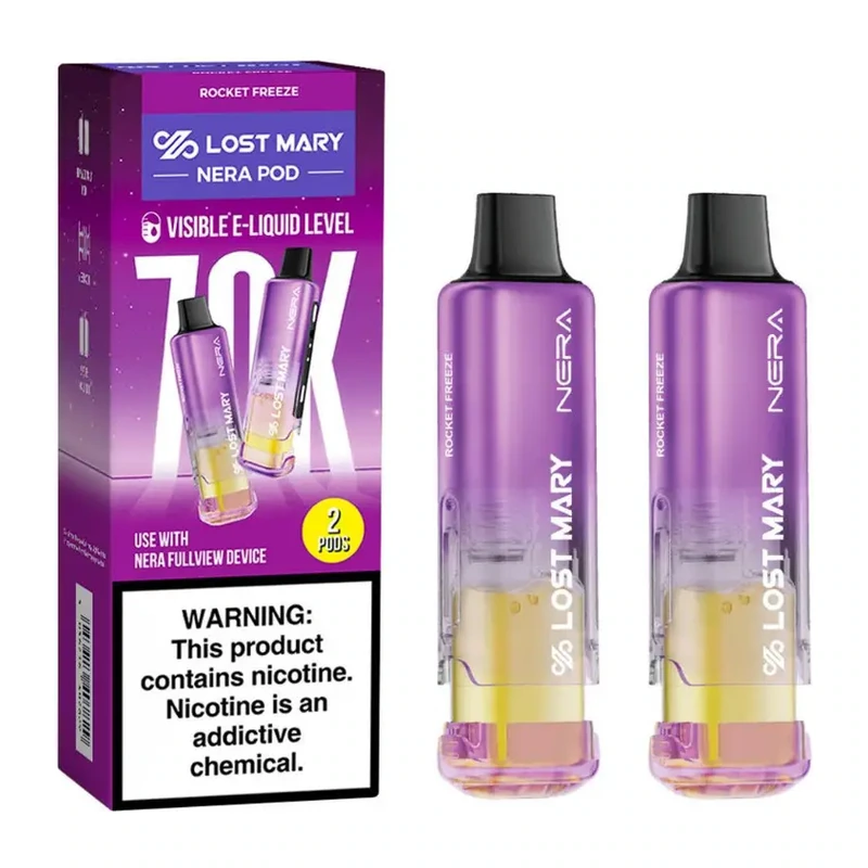 Lost Mary NERA Fullview 70K Replacement Pods 2-Pack 5% ROCKET FREEZE