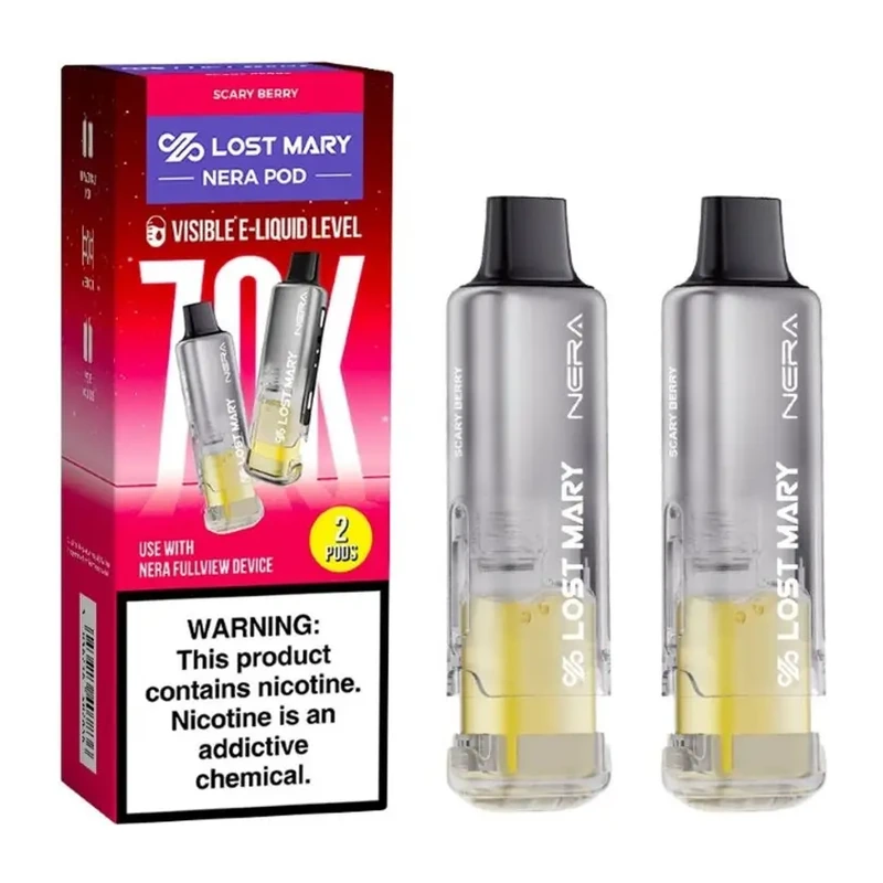 Lost Mary NERA Fullview 70K Replacement Pods 2-Pack 5% SCARY BERRY