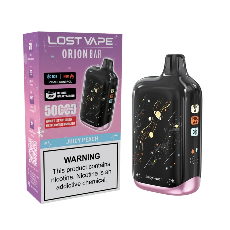 Lost Vape Orion Bar 50K 5% 28ml JUICY PEACH
