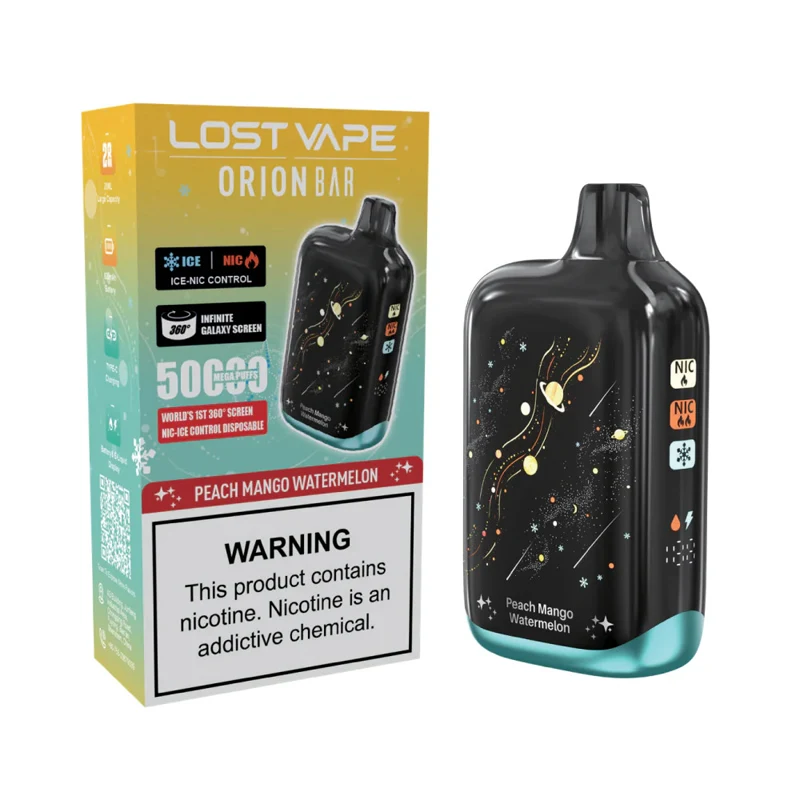 Lost Vape Orion Bar 50K 5% 28ml PEACH MANGO WATERMELON
