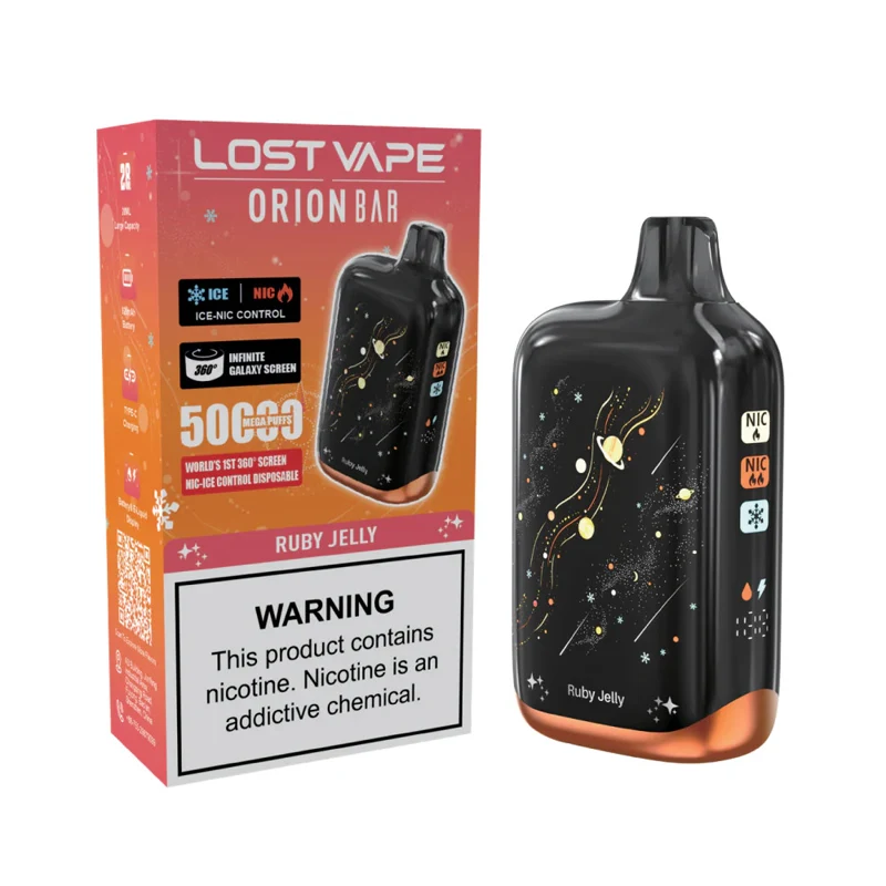 Lost Vape Orion Bar 50K 5% 28ml RUBY JELLY