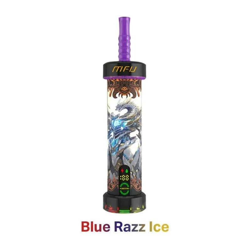 MFU Shisha X1 40K 5% 40ml BLUE RAZZ ICE