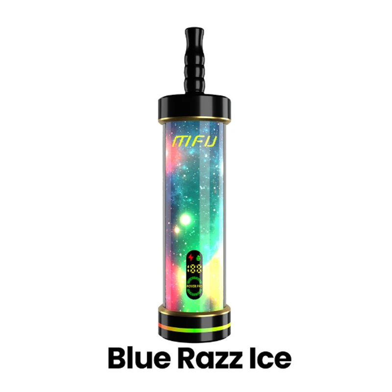 MFU Shisha X2 60K 0.5% 60ml BLUE RAZZ ICE