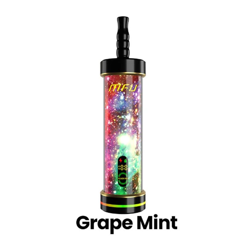 MFU Shisha X2 60K 0.5% 60ml GRAPE MINT