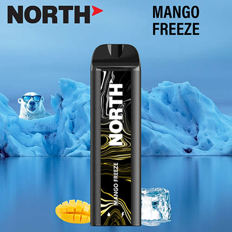 North Vape North 5000 Disposable Vape 3% / 5% 10ml MANGO FREEZE · 5%