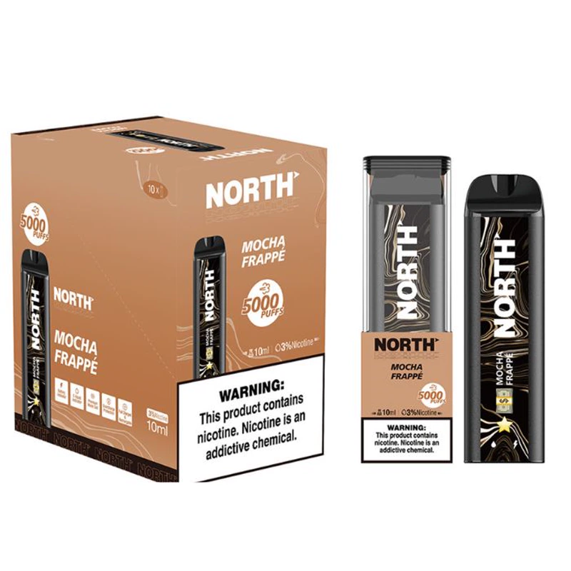 North Vape North 5000 Disposable Vape 3% / 5% 10ml MOCHA FRAPPÉ · 3%