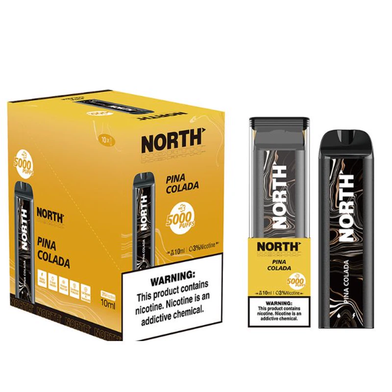 North Vape North 5000 Disposable Vape 3% / 5% 10ml PINA COLADA · 3%