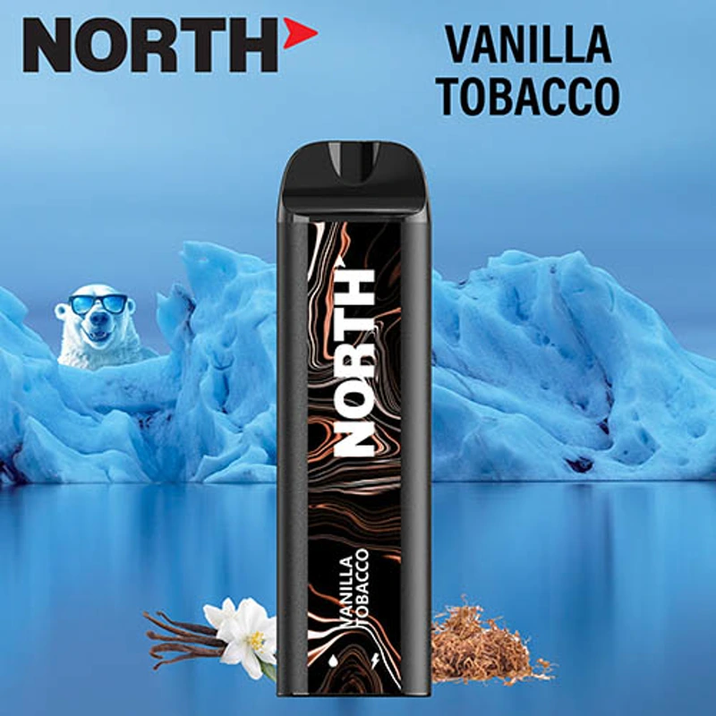North Vape North 5000 Disposable Vape 3% / 5% 10ml VANILLA TOBACCO · 5%