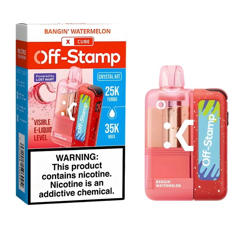 Off-Stamp X-Cube Crystal Kit 35K 5% 18ml BANGIN' WATERMELON